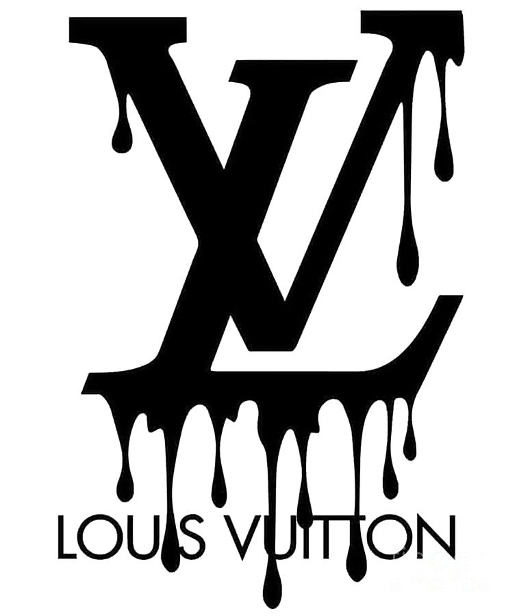 Louis Vuitton Logo Paint Digital Art by Joey Pittman | Fine Art America