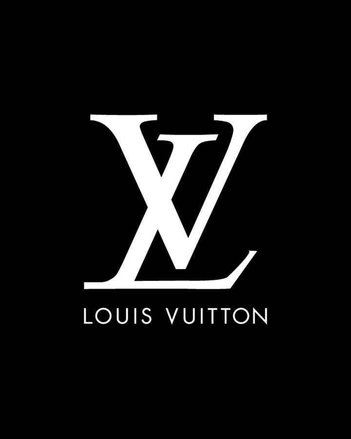 Louis Vuitton Logo White Digital Art by Miracle Becker - Fine Art America