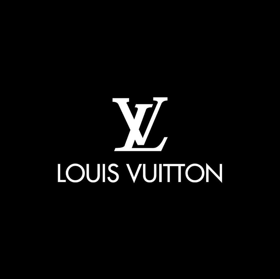 Louis Vuitton White Logo Mixed Media by Keshawn Keebler - Fine Art America