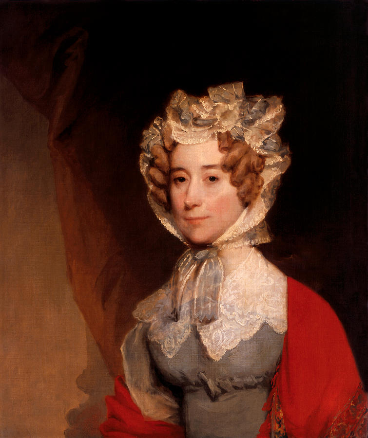 Louisa Adams Portrait Painting by War Is Hell Store