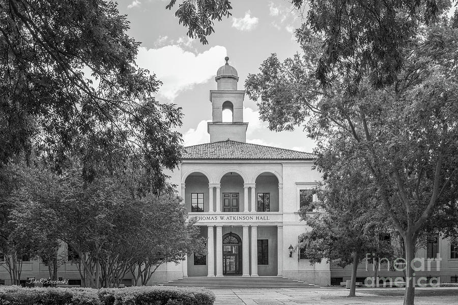 Louisiana State University Atkinson Hall Photograph by University Icons