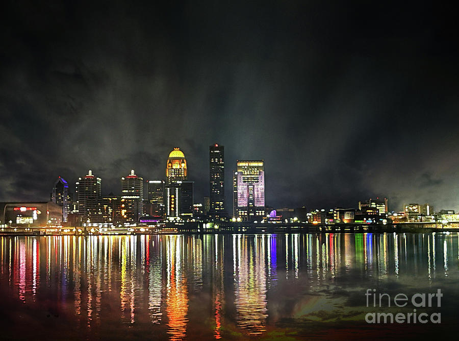 Louisville Kentucky Skyline Photograph by Jennifer Camp