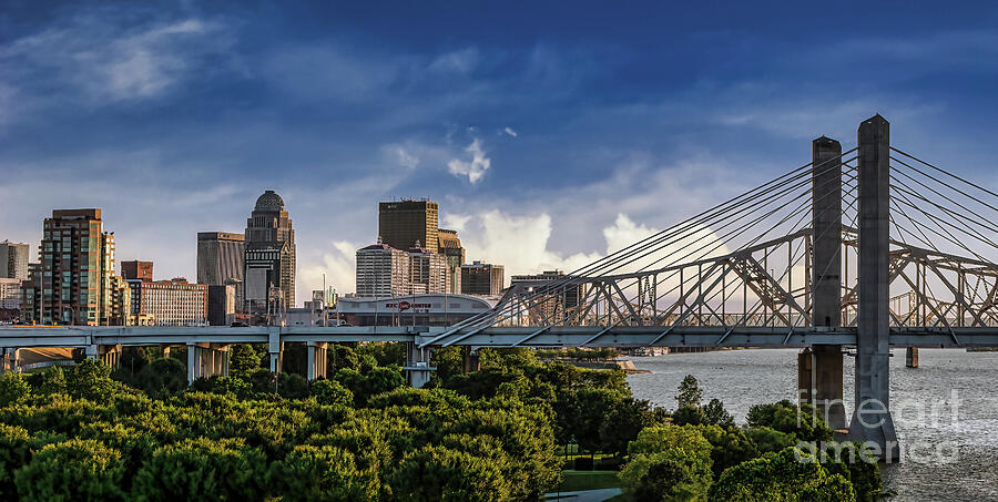 Louisville, Kentucky Skyline Photograph by Shelia Hunt
