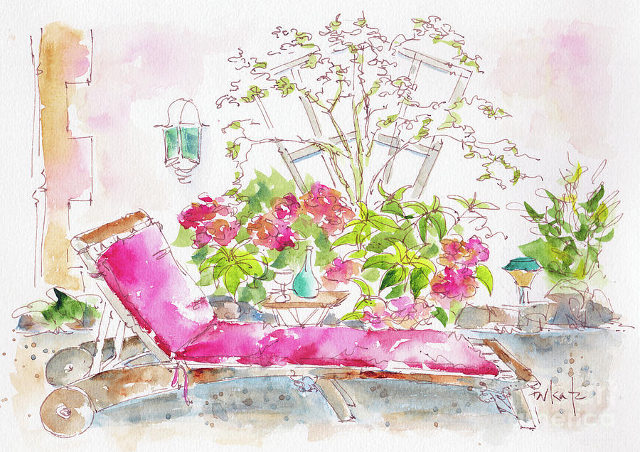 Lounging Chez Pauline Mas St Antoine by Pat Katz Lounging Chez Pauline Mas St Antoine by Pat Katz