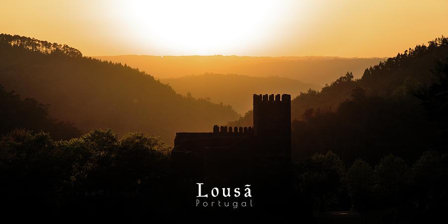 Lousa Castle Travel Art - Portugal Photograph by Angelo DeVal