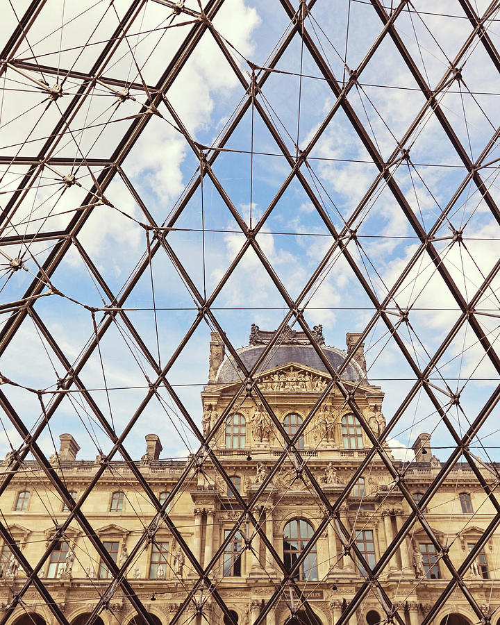 Louvre in Color Photograph by Melanie Alexandra Price