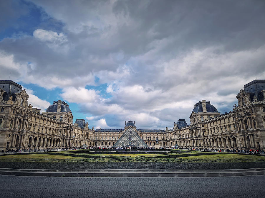 Louvre Museum In Paris France Photograph By Psychoshadow Art Fine Art America 9182