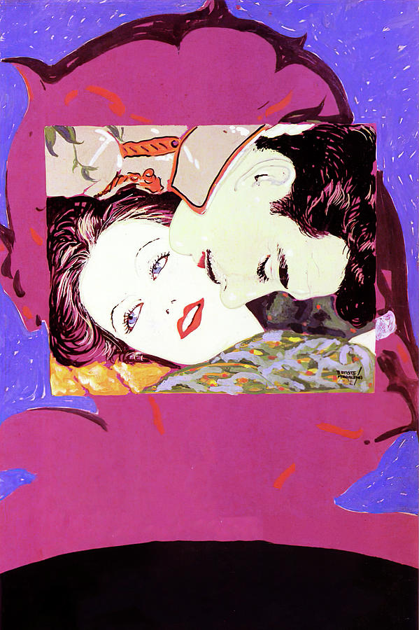 Love, 1927, movie poster painting Painting by Movie World Posters