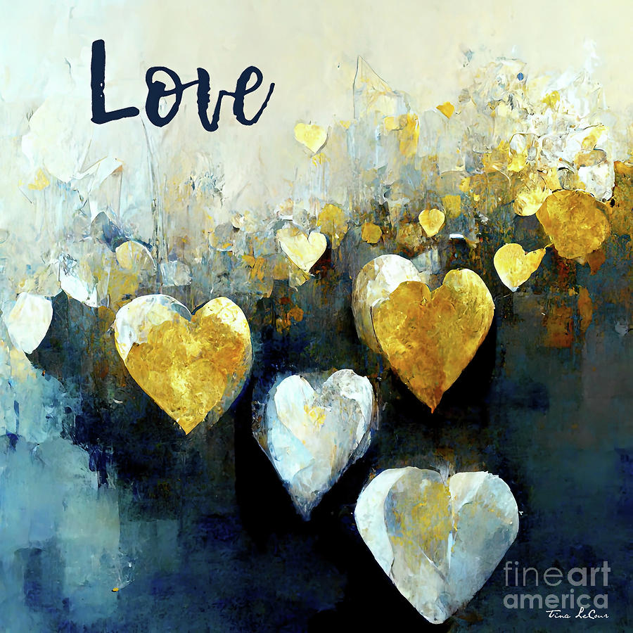 Love l Painting by Tina LeCour