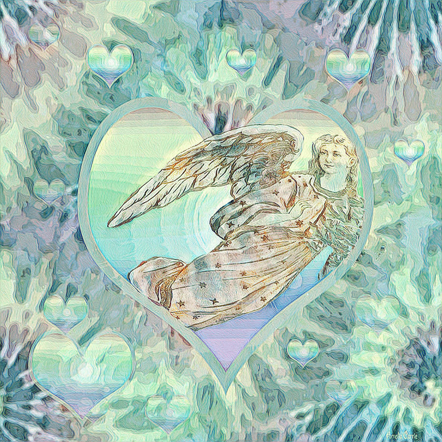 Love and Angels Digital Art by Amelia Carrie