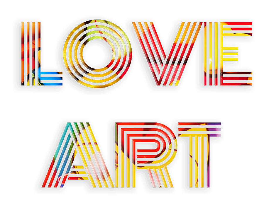 Love Art Digital Art by Rafael Salazar