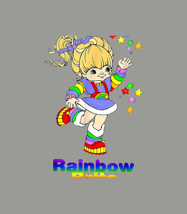 Love Brites Distressed Arts Anime Rainbows by Brodie Rashi