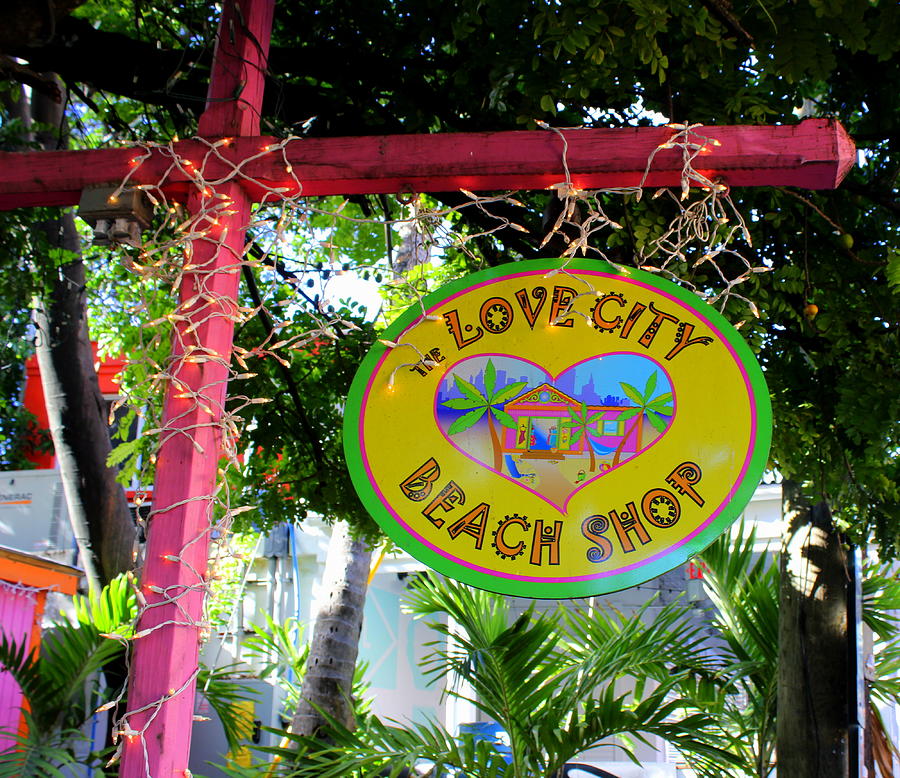 The Love City Beach Shop Photograph