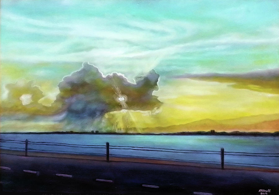 Love Cloud Painting by Ewan McAnuff