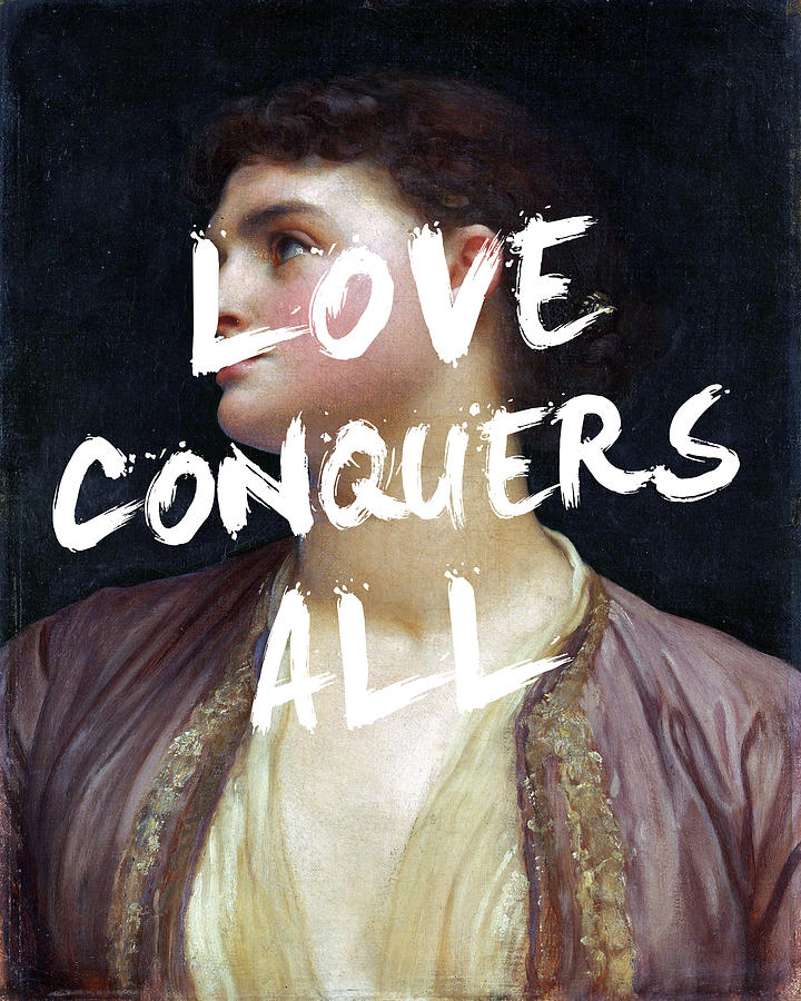 Love Conquers All Digital Art by Georgia Clare