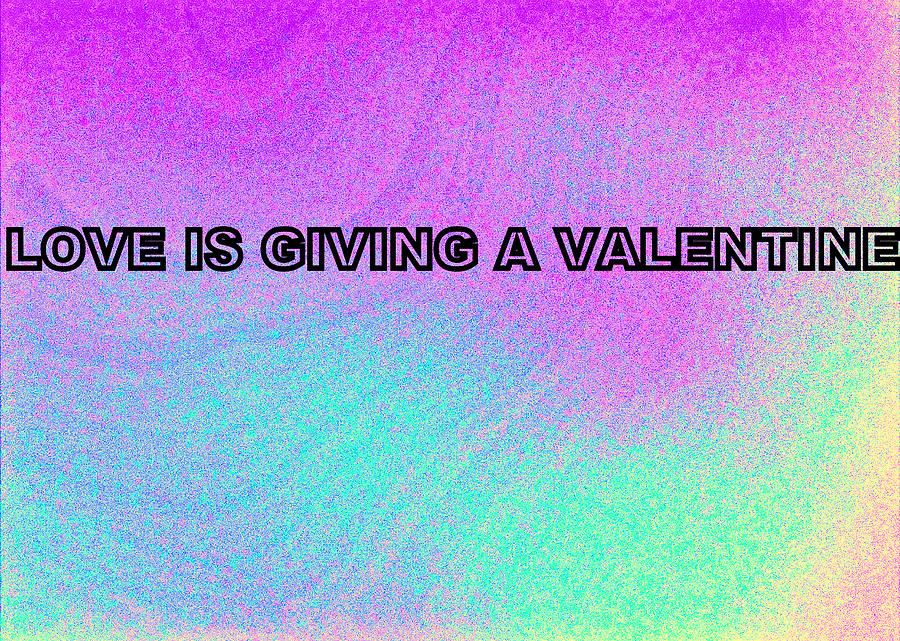 Love Giving A Valentine Photograph By Oscar Williams Fine Art America 5783