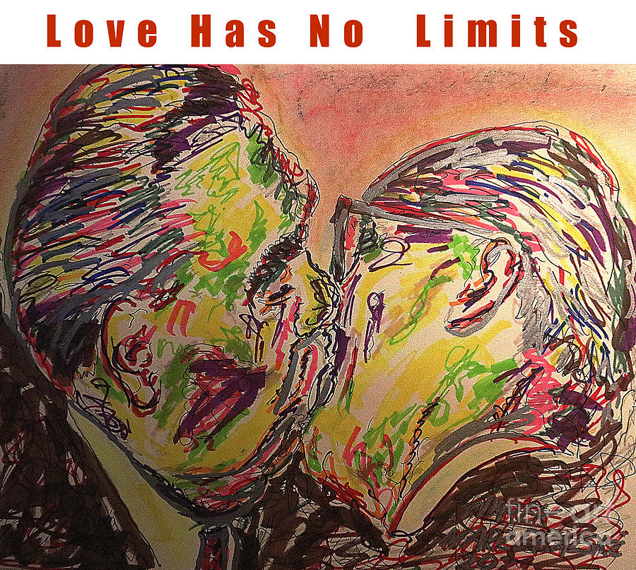 Love Hs No Limits Mixed Media