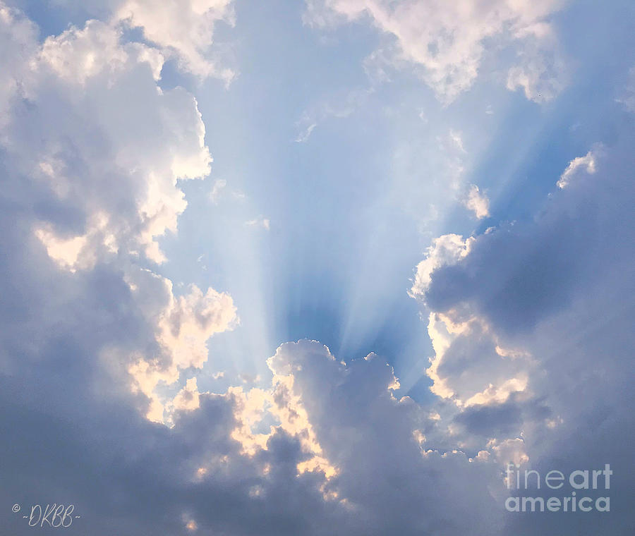 Love in the Clouds #1 Photograph by Dorrene BrownButterfield