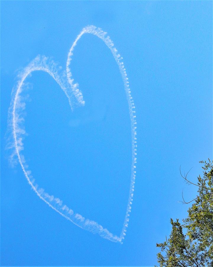 Love in the Sky Photograph by Andrew Lawrence