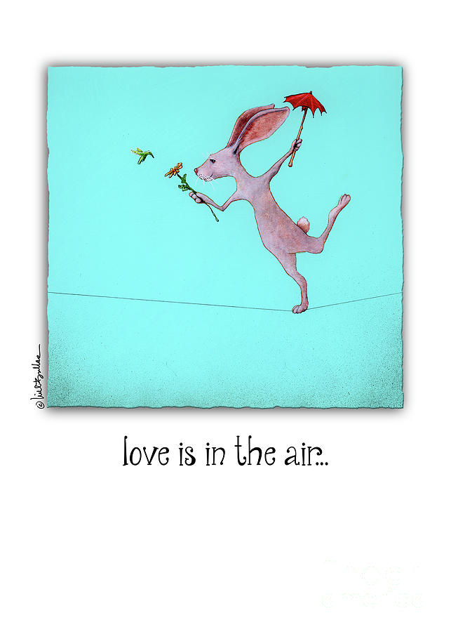 Love Is In The Air... Painting by Will Bullas