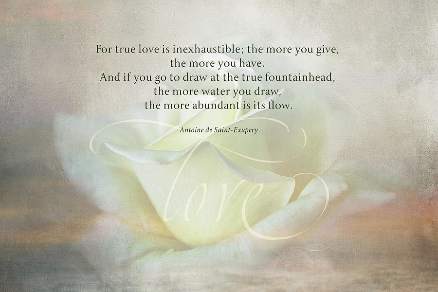 Love is Inexhaustible Digital Art by Terry Davis