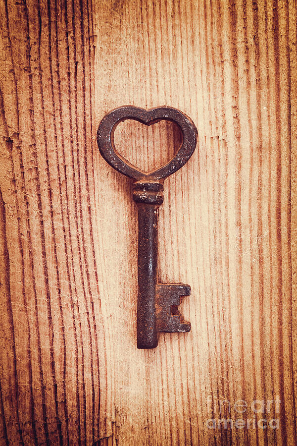 Love key Photograph by Delphimages Photo Creations
