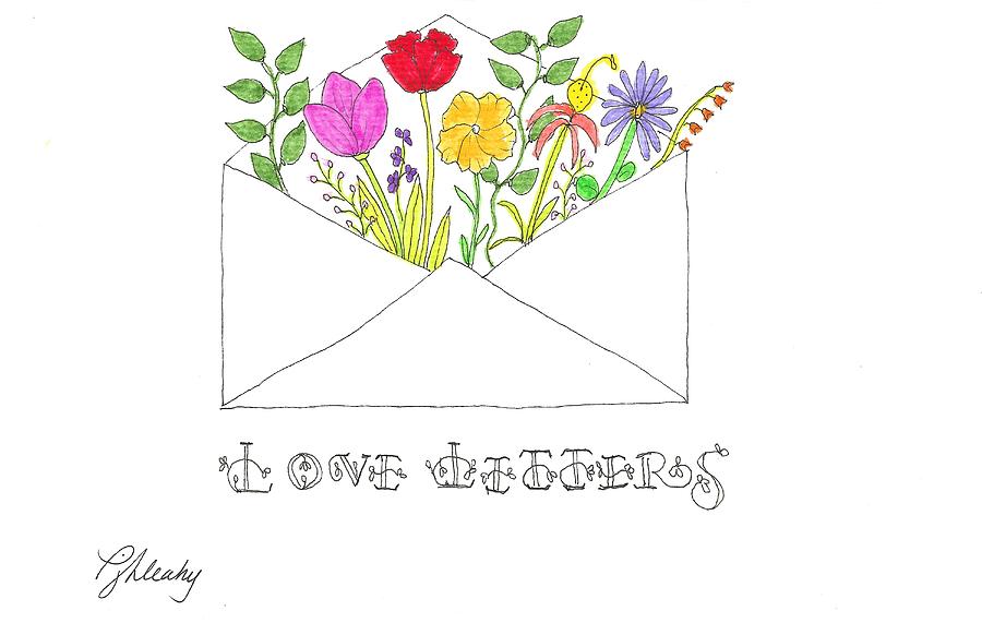 Love Letters Painting By Pamela Leahy Pixels Love Letters Pamela Leahy