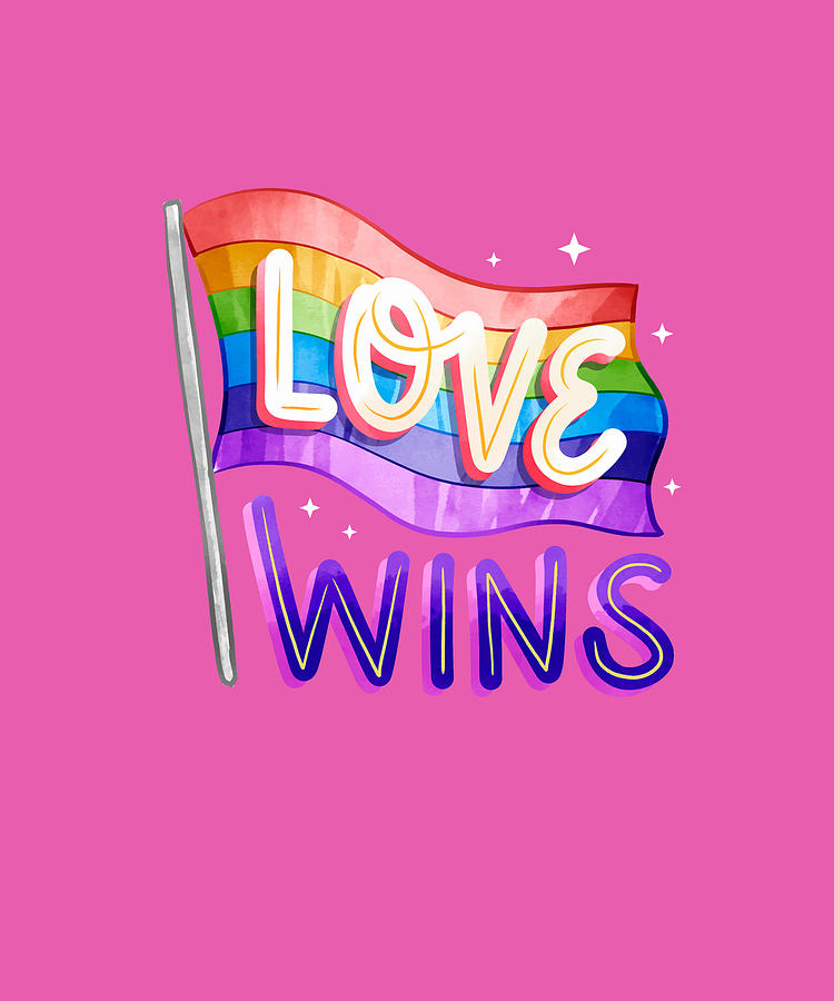 Love Lgbt Love Wins Lgbt Gay Rainbow Pride Month Digital Art By Clarken Vu Fine Art America 0020