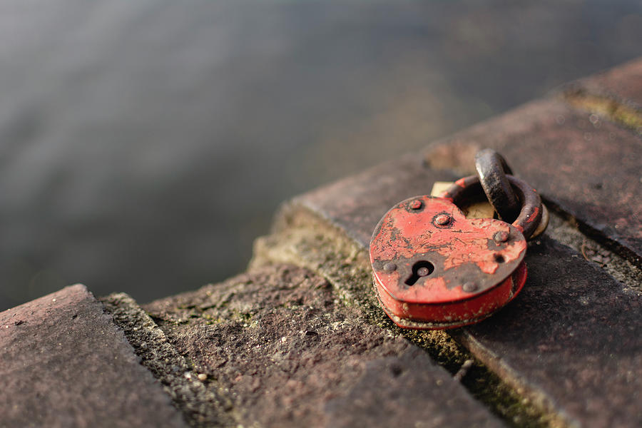 Love Lock Photograph by Martin Vorel Minimalist Photography