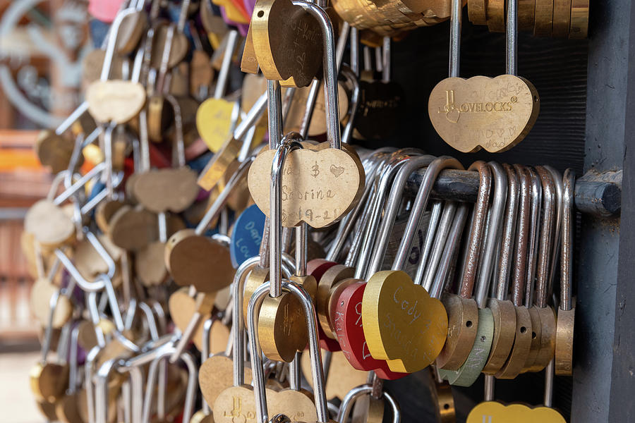 Love Locks Photograph by Mary Courtney