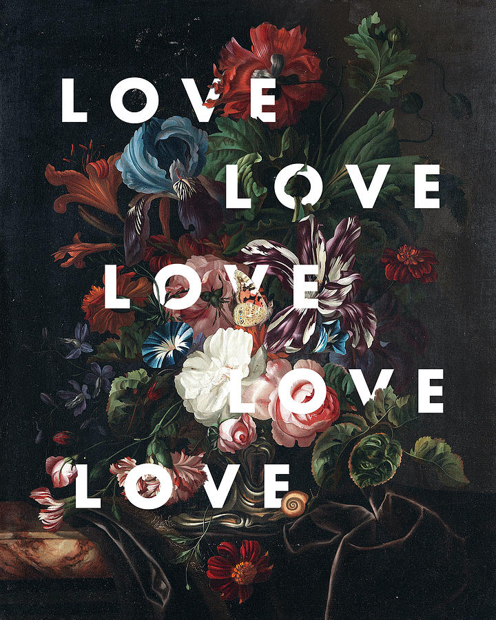 Love Love Love Digital Art by Georgia Clare