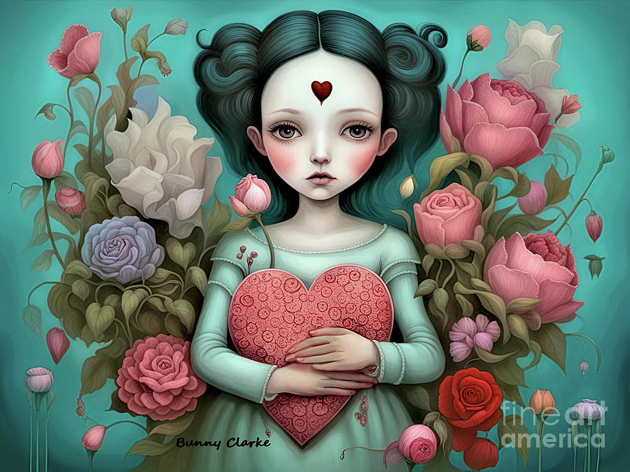 Love Me Digital Art by Bunny Clarke