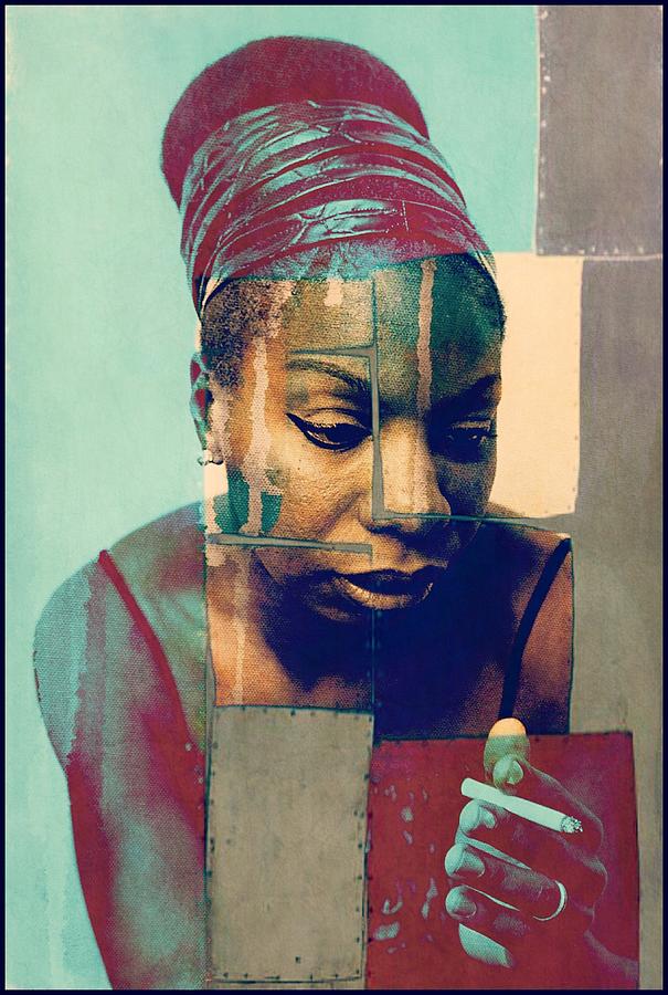 Nina Simone Digital Art - Love Me Or Leave Me by Paul Lovering