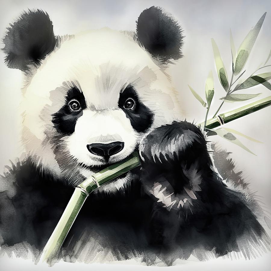 Love My Bamboo Digital Art by HH Photography of Florida