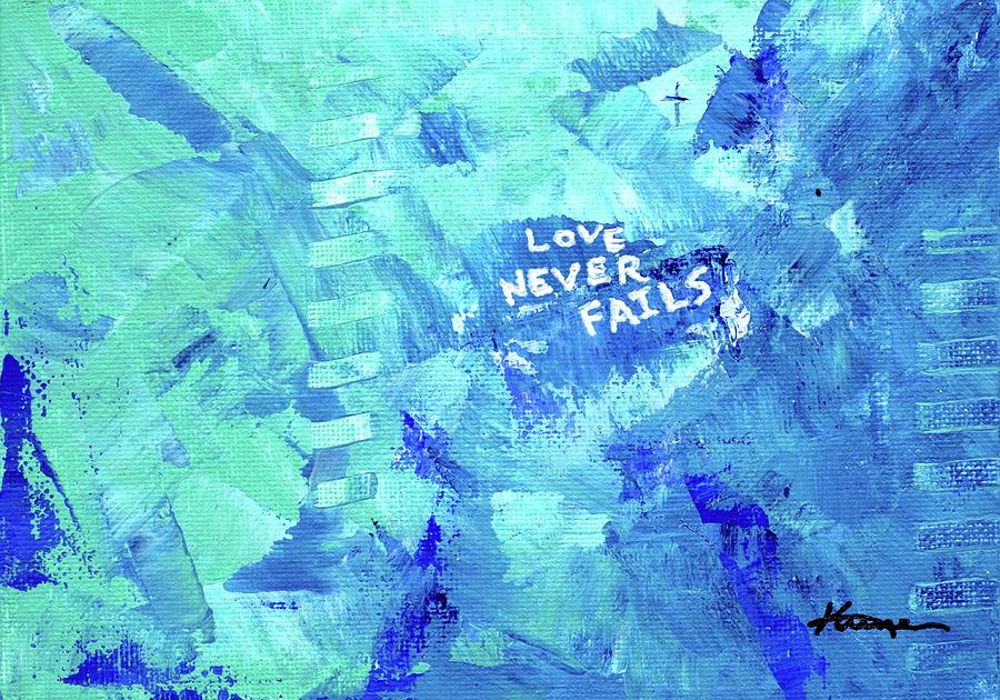 Love Never Fails Painting by Kume Bryant