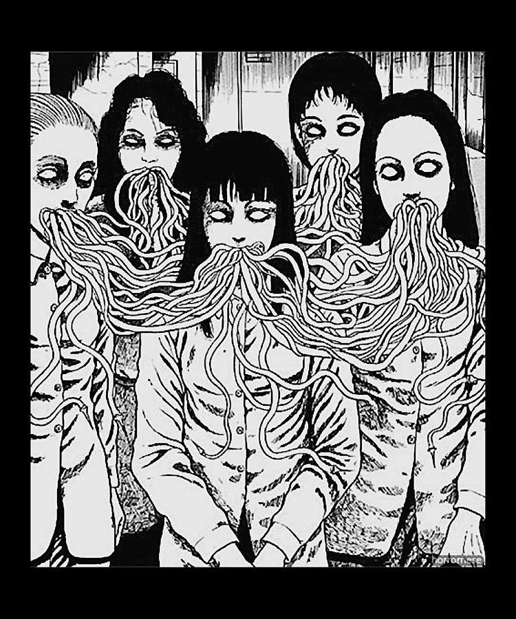 Love Tomie Junji Ito Anime Japanese Manga For Fans Drawing by Gleam ...