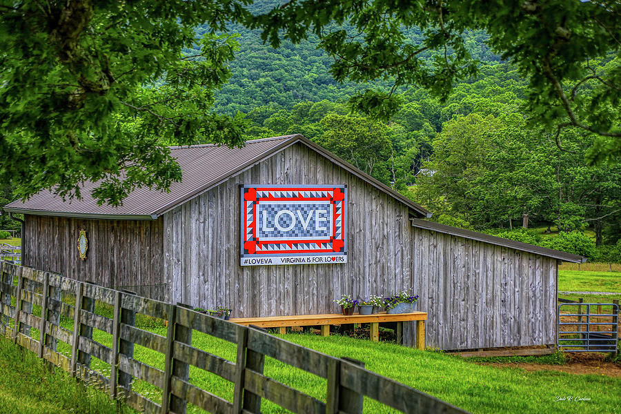 LOVE Virginia Photograph by Dale R Carlson