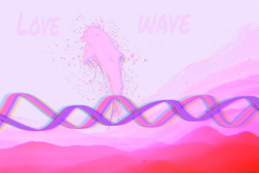 Love Wave Digital Art by Auranatura Art