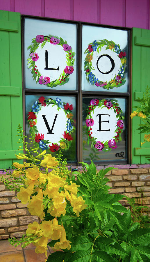 Love Window Photograph by Lynn Bauer
