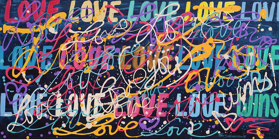 Love Wins Painting by Patti Schermerhorn