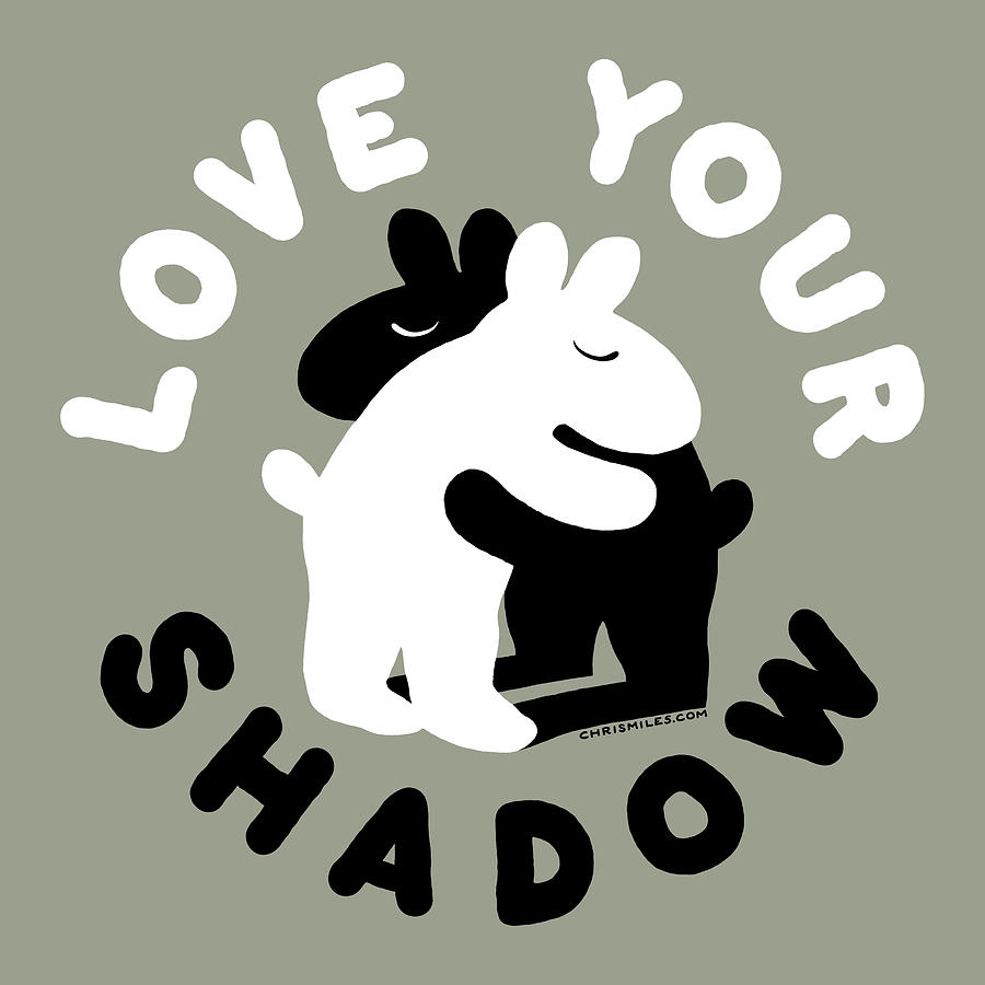 Love Your Shadow - boy / neutral gender Digital Art by Chris Miles