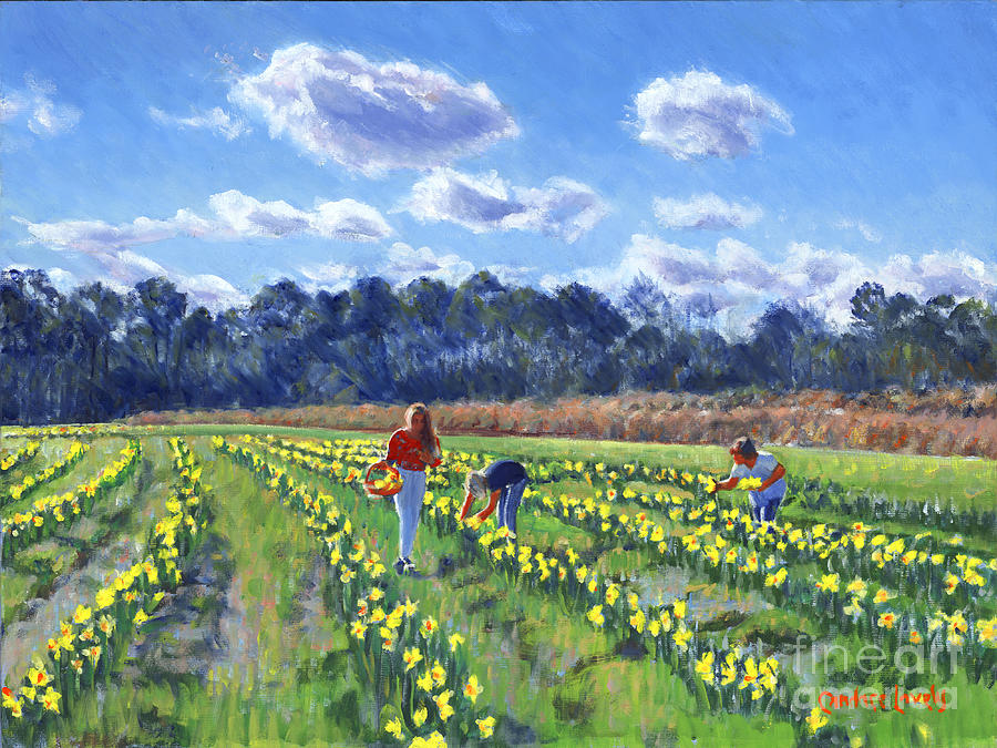Lovely Daffodils Painting
