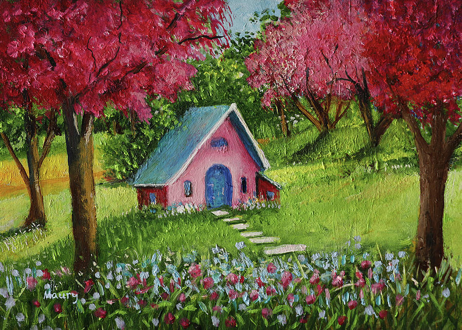  Garden Lovely Home Painting by Alicia Maury