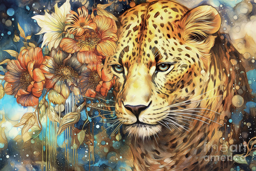 Lovely Leopard Painting