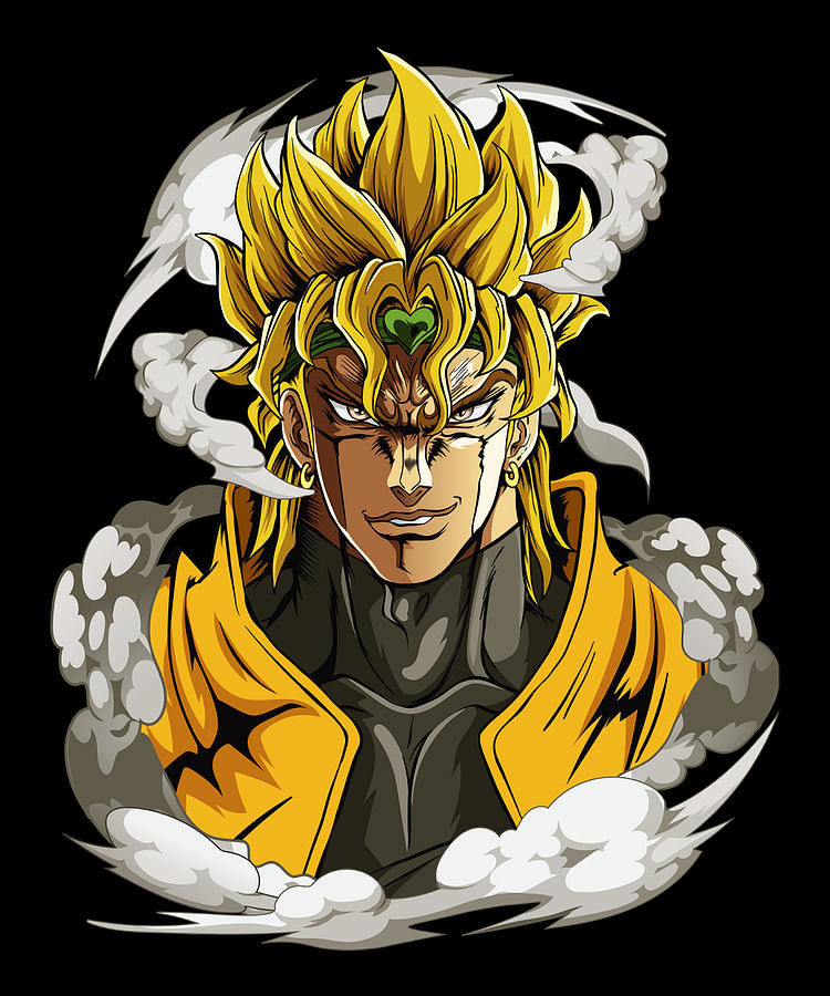 Jojo's Bizarre Adventure DIO BRANDO No.02 Japanese Metallic Card Anime