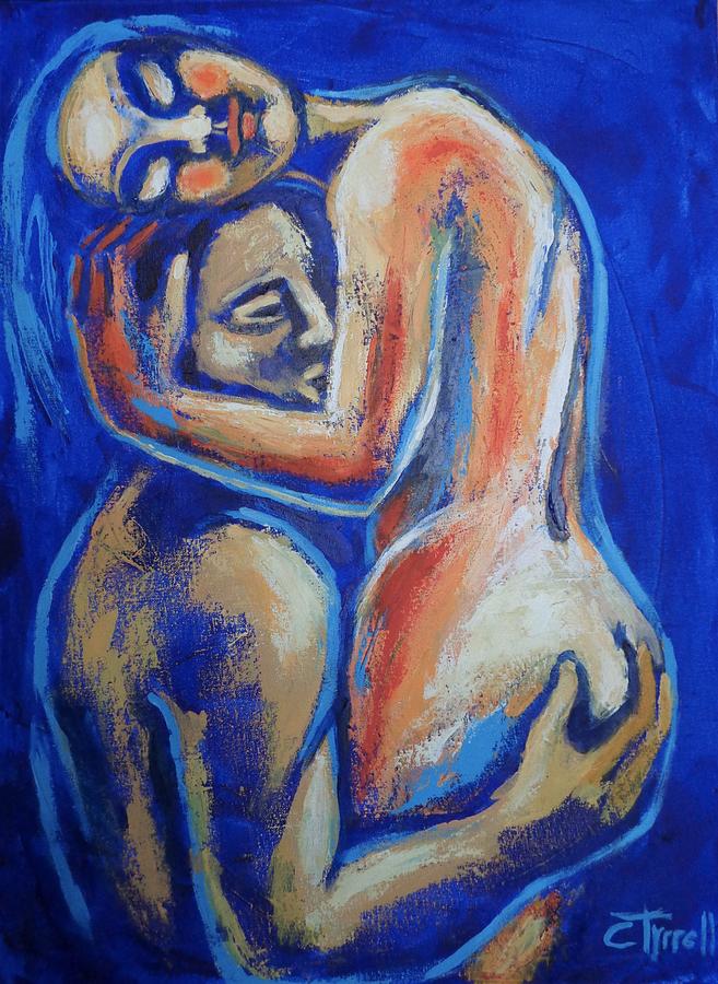 Lovers - Love Of My Life 2 Painting by Carmen Tyrrell