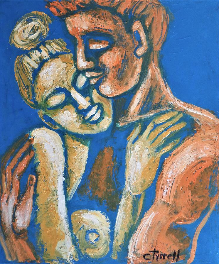 Lovers - I Am Yours  Painting by Carmen Tyrrell