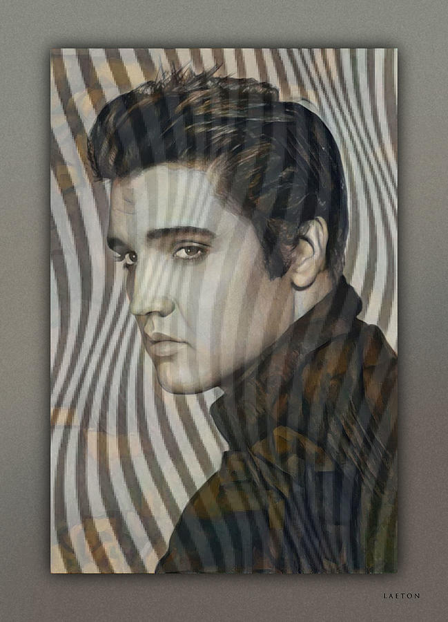 Loving Elvis Digital Art by Richard Laeton