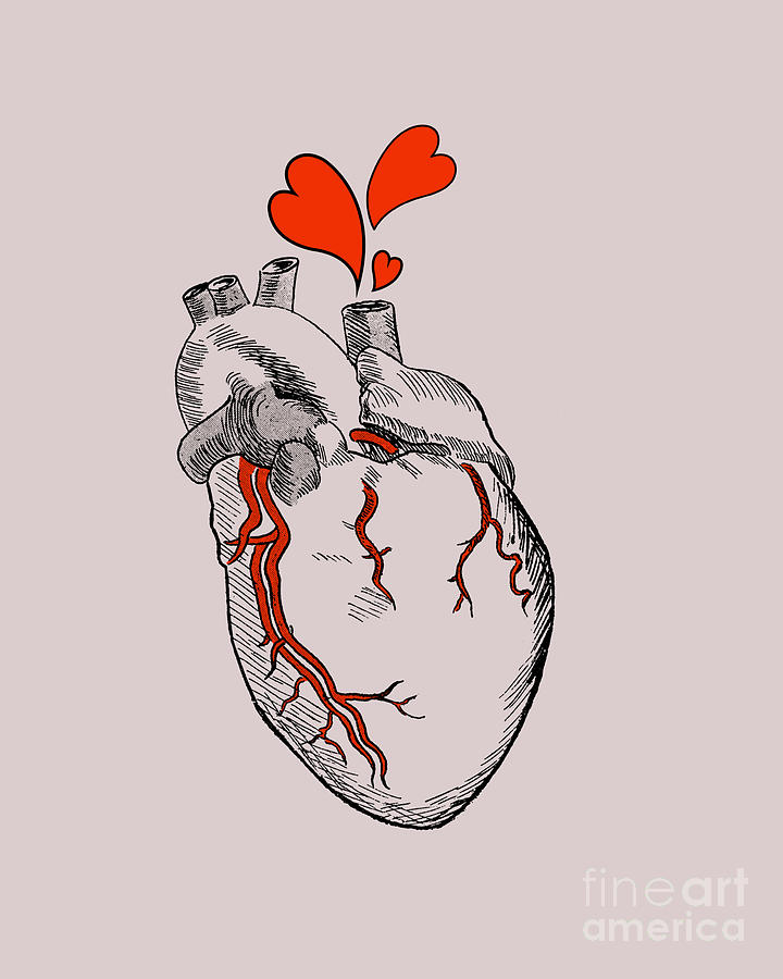 Valentines Day Digital Art - Loving Heart by Madame Memento