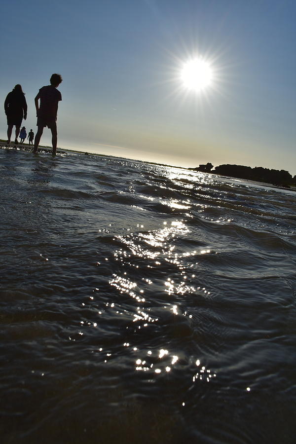 Low beach water Australia Photograph by Grace Maguire | Fine Art America